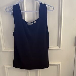 Kate Hill Classic Black Tank Top